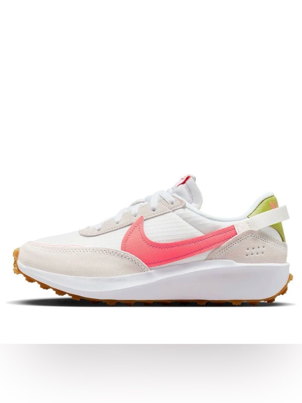 Nike Waffle Debut WMNS White Bright Cactus Sneakers 9.5